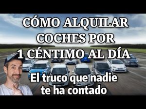 cómo alquilar un coche